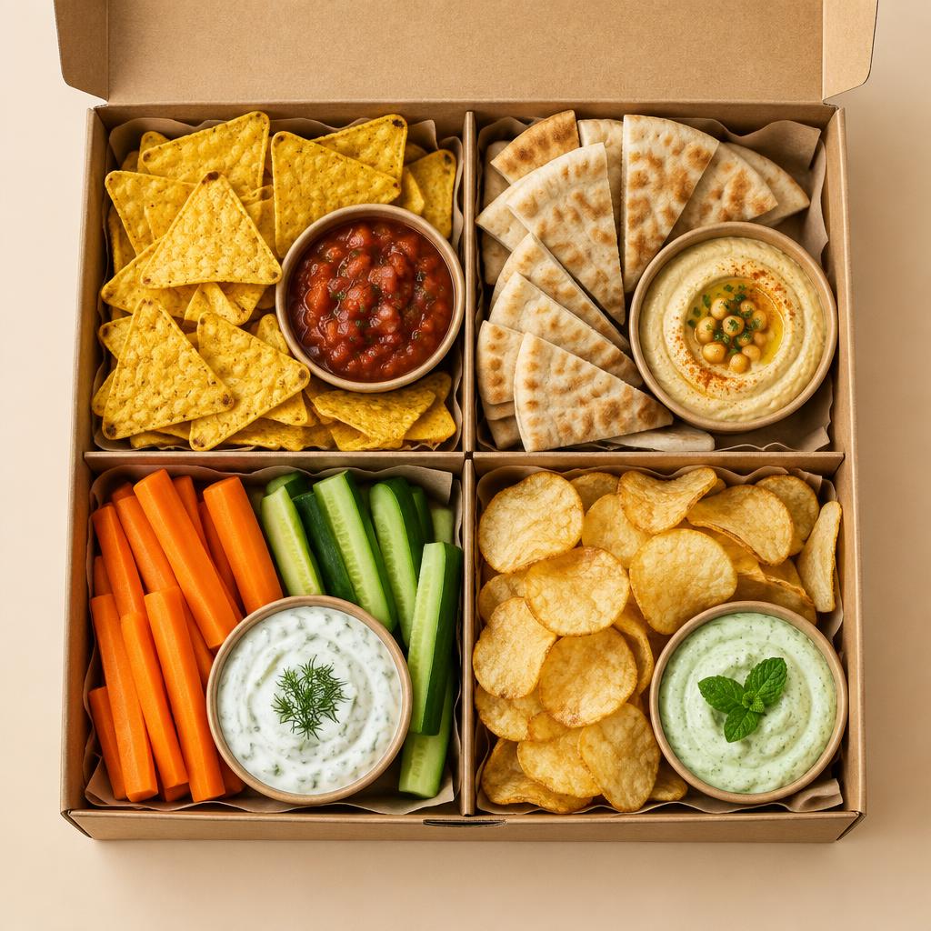 Chip & Dip Box snack box